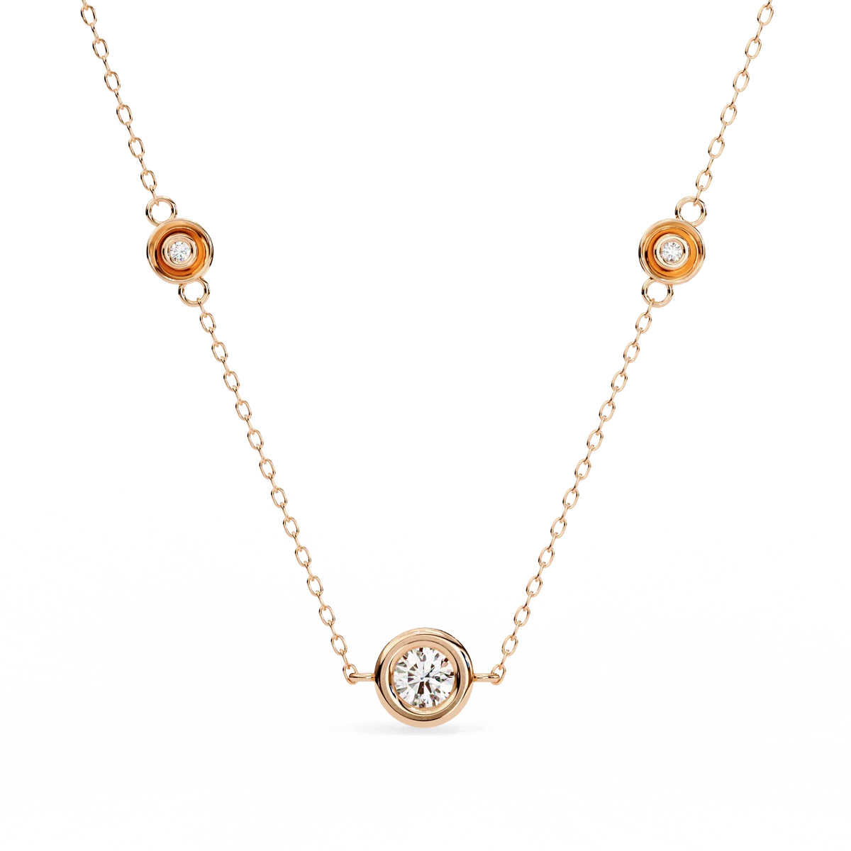 Stella Station Lab Grown Diamond Pendant - Ophiratbf