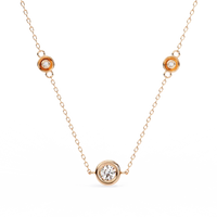 Stella Station Lab Grown Diamond Pendant - Ophiratbf