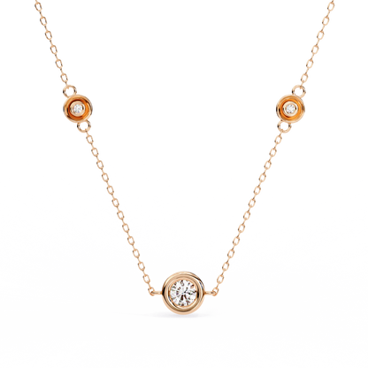 Stella Station Lab Grown Diamond Pendant