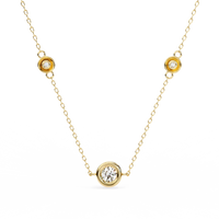 Stella Station Lab Grown Diamond Pendant - Ophiratbf