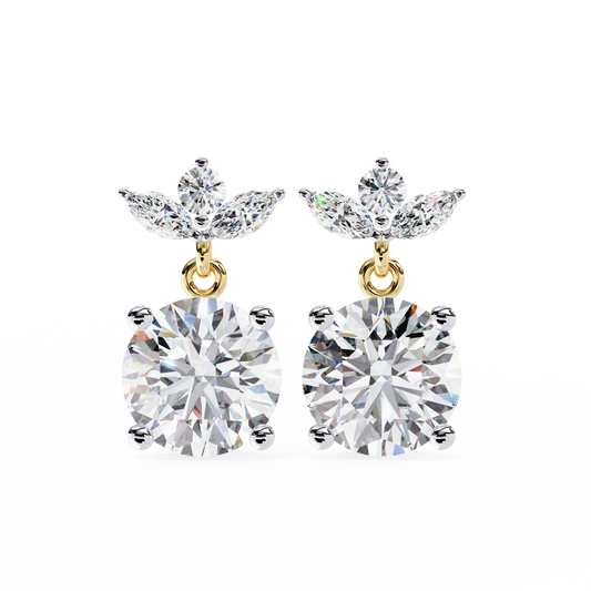 Celeste Marquise Drop Lab Grown Diamond Studs