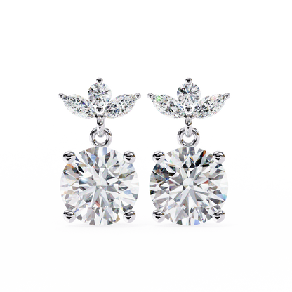 Celeste Marquise Drop Lab Grown Diamond Studs