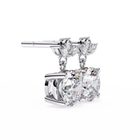 Celeste Marquise Drop Lab Grown Diamond Studs - Ophiratbf