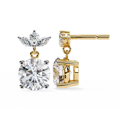 Celeste Marquise Drop Lab Grown Diamond Studs