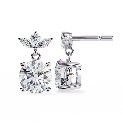 Celeste Marquise Drop Lab Grown Diamond Studs