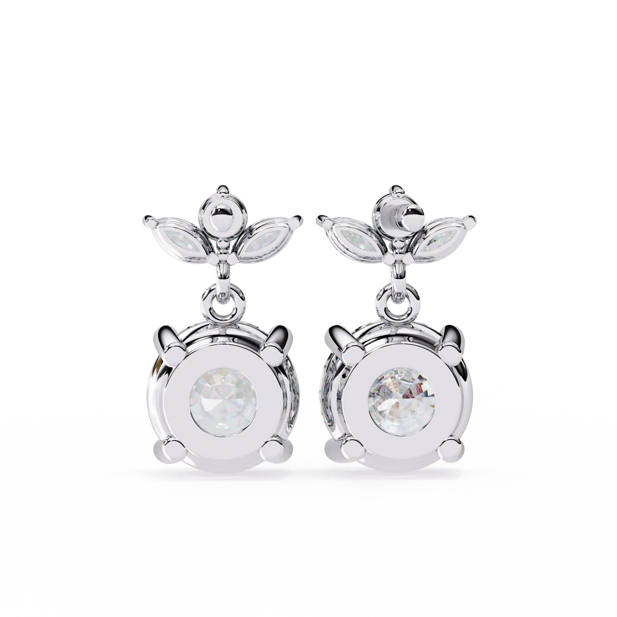 Celeste Marquise Drop Lab Grown Diamond Studs - Ophiratbf