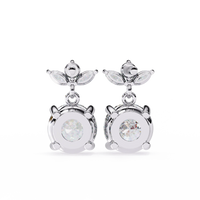 Celeste Marquise Drop Lab Grown Diamond Studs - Ophiratbf