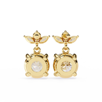 Celeste Marquise Drop Lab Grown Diamond Studs - Ophiratbf