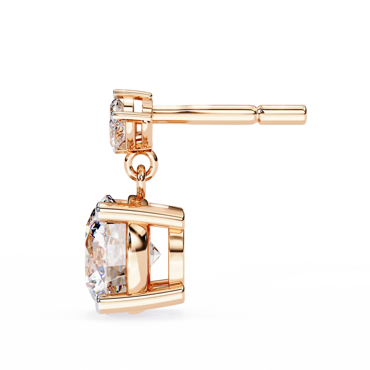 Celeste Marquise Drop Lab Grown Diamond Studs - Ophiratbf