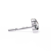 Bliss Marquise & Pear Bezel Lab Grown Diamond Studs - Ophiratbf