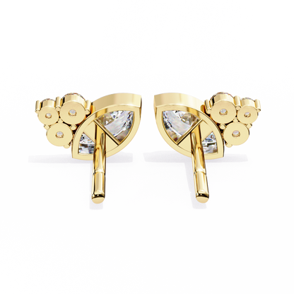 Bliss Marquise & Pear Bezel Lab Grown Diamond Studs