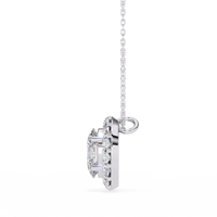 Opaline Halo Oval Lab Grown Diamond Pendant - Ophiratbf