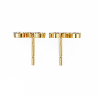 Sylvan Marquise Leaf Lab Grown Diamond Studs - Ophiratbf