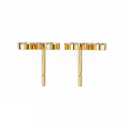 Sylvan Marquise Leaf Lab Grown Diamond Studs
