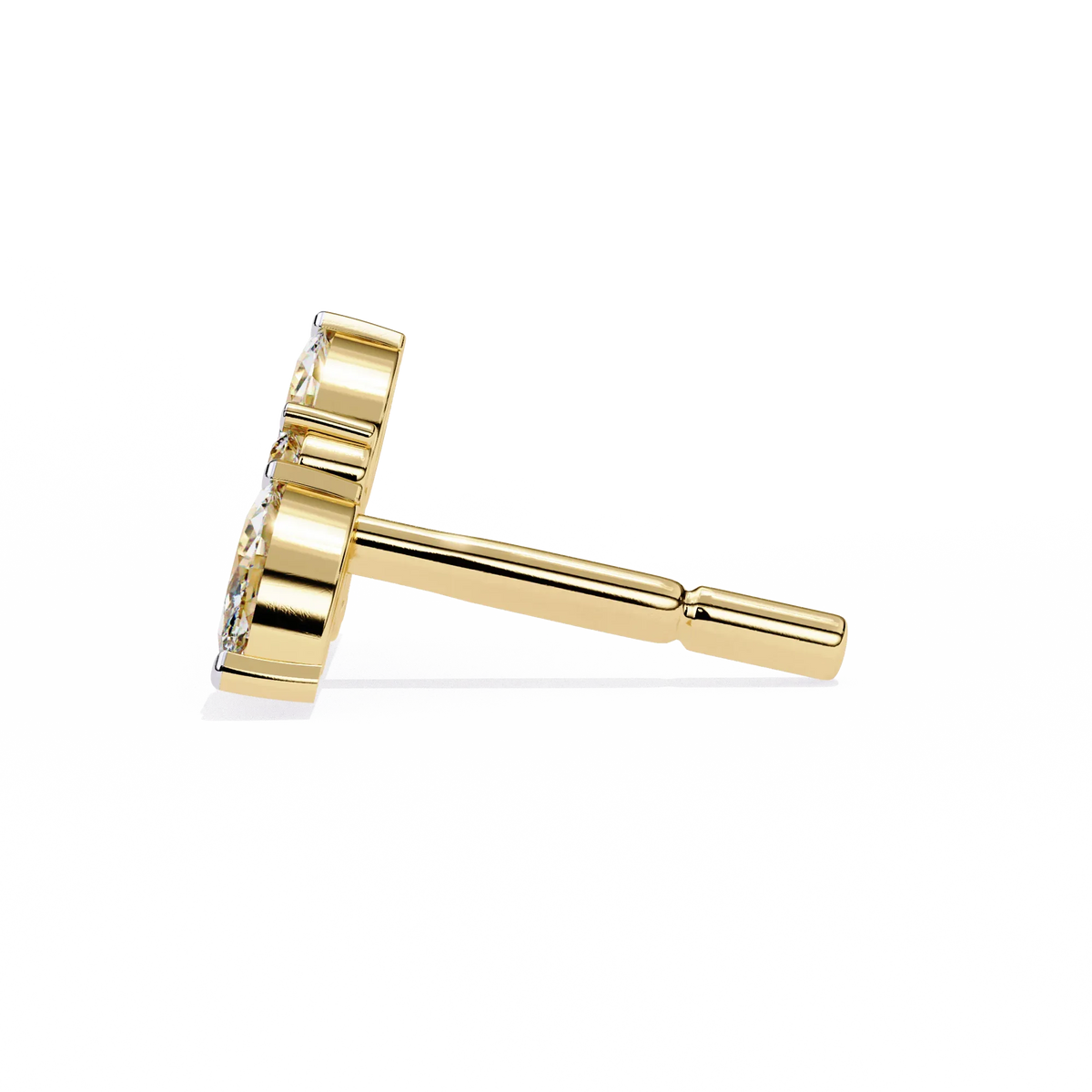 Sylvan Marquise Leaf Lab Grown Diamond Studs - Ophiratbf