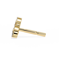 Sylvan Marquise Leaf Lab Grown Diamond Studs - Ophiratbf