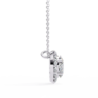 Opaline Halo Oval Lab Grown Diamond Pendant - Ophiratbf