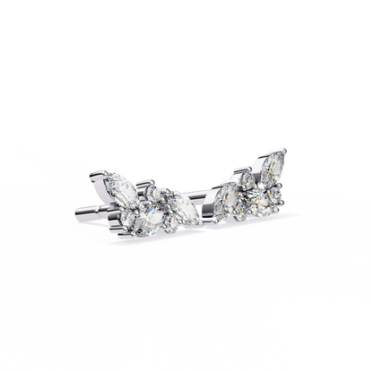 Sylvan Marquise Leaf Lab Grown Diamond Studs