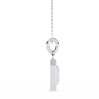 Imperia Double Halo Lab Grown Diamond Pendant - Ophiratbf