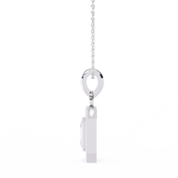 Imperia Double Halo Lab Grown Diamond Pendant - Ophiratbf