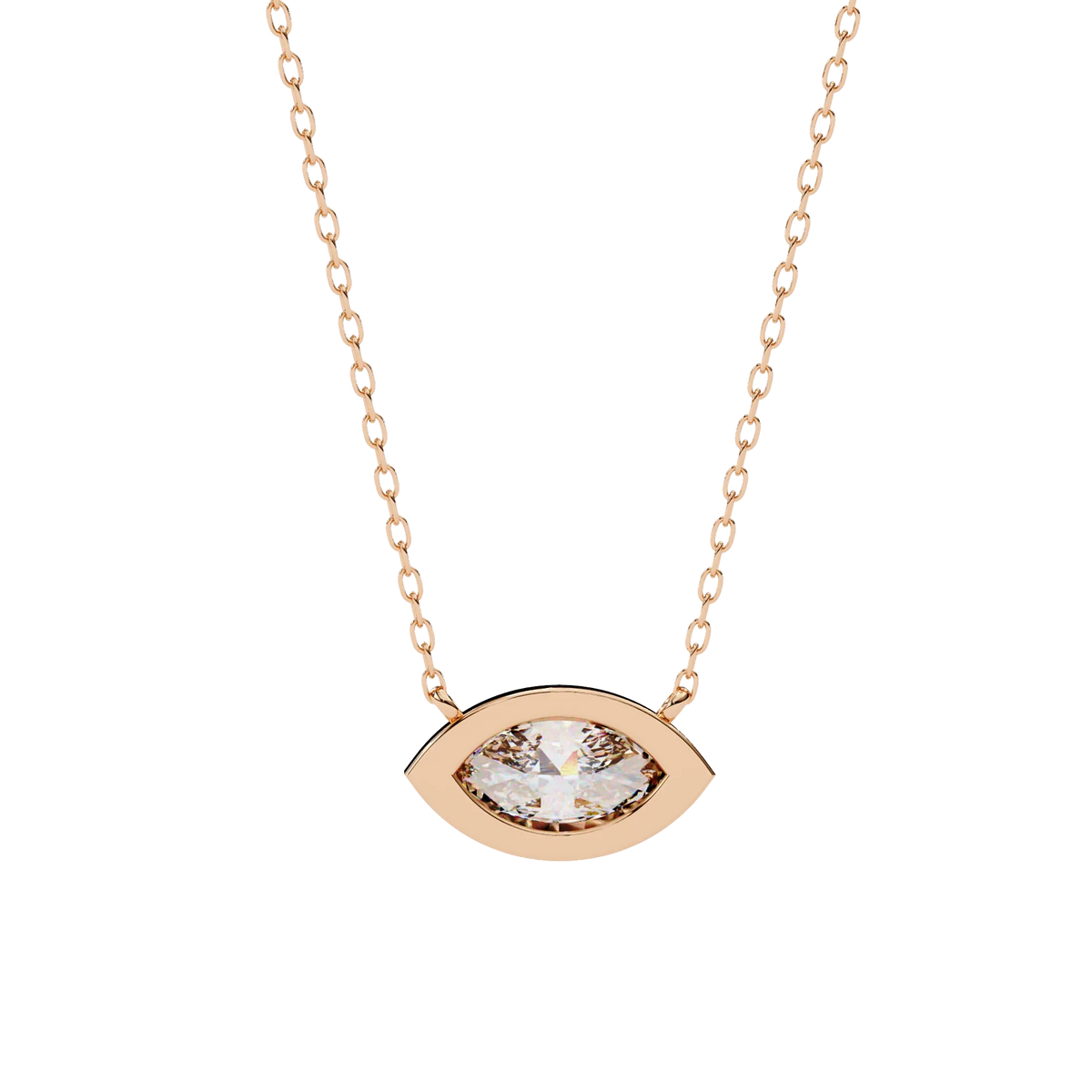 Guardian Marquise Lab-Grown Diamond Pendant - Ophiratbf