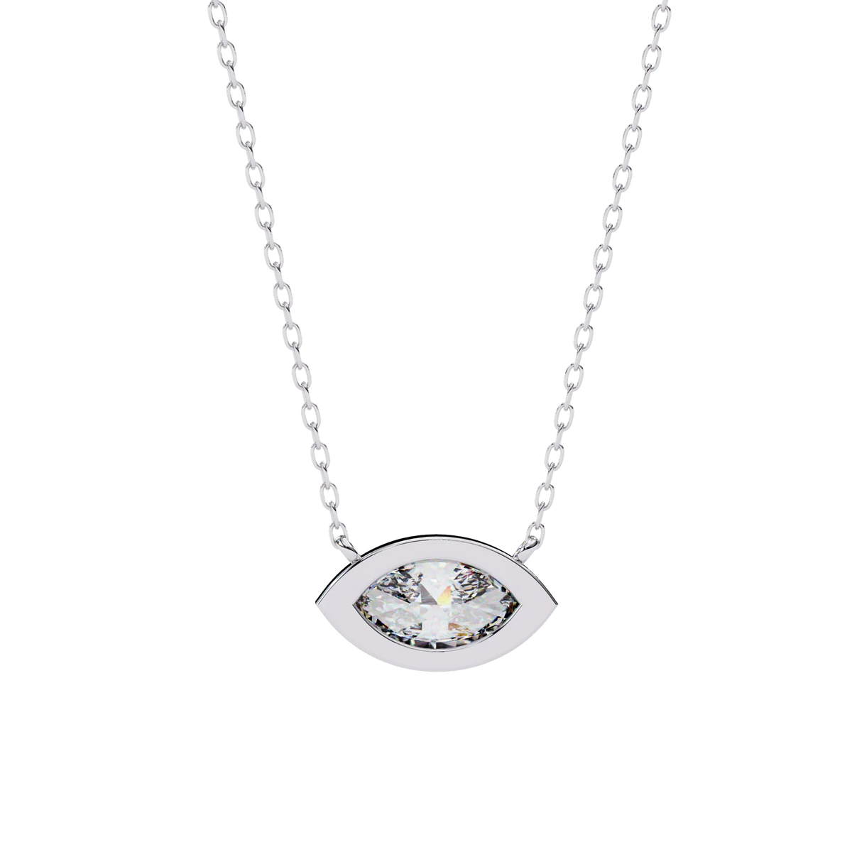 Guardian Marquise Lab-Grown Diamond Pendant - Ophiratbf