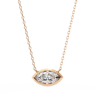 Guardian Marquise Lab-Grown Diamond Pendant - Ophiratbf