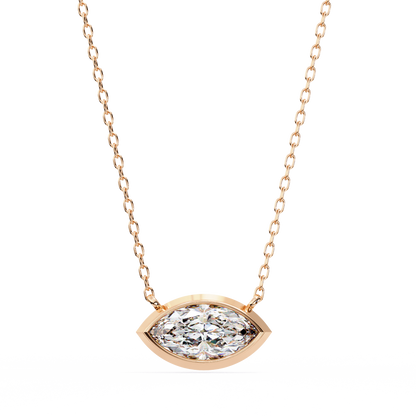 Guardian Marquise Lab-Grown Diamond Pendant