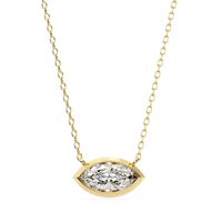 Guardian Marquise Lab-Grown Diamond Pendant - Ophiratbf