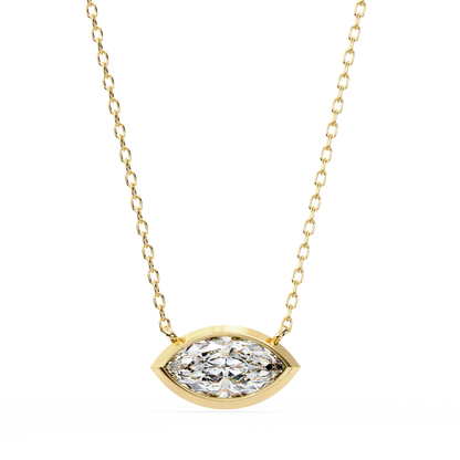 Guardian Marquise Lab-Grown Diamond Pendant