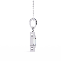 Empire Baguette Lab Grown Diamond Pendant - Ophiratbf