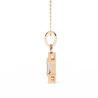 Empire Baguette Lab Grown Diamond Pendant - Ophiratbf