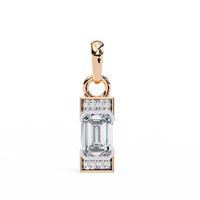 Empire Baguette Lab Grown Diamond Pendant - Ophiratbf