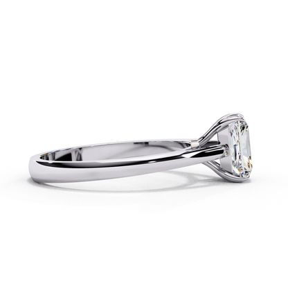 Solene Radiant Solitaire lab grown diamond ring