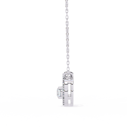 Blossom Cluster Lab Grown Diamond Pendant