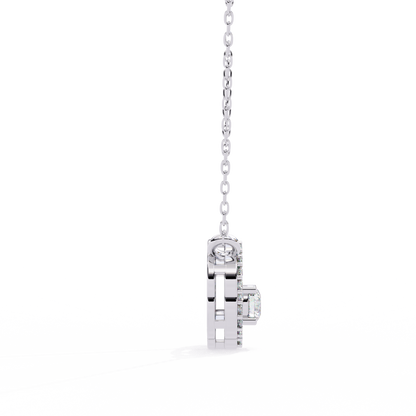 Blossom Cluster Lab Grown Diamond Pendant