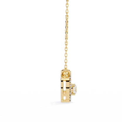 Blossom Cluster Lab Grown Diamond Pendant