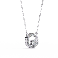 Blossom Cluster Lab Grown Diamond Pendant - Ophiratbf
