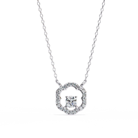 Blossom Cluster Lab Grown Diamond Pendant - Ophiratbf