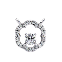 Blossom Cluster Lab Grown Diamond Pendant - Ophiratbf