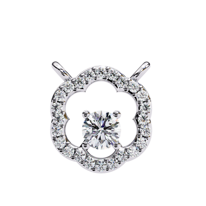 Blossom Cluster Lab Grown Diamond Pendant