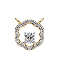 Blossom Cluster Lab Grown Diamond Pendant - Ophiratbf