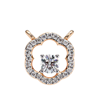 Blossom Cluster Lab Grown Diamond Pendant - Ophiratbf