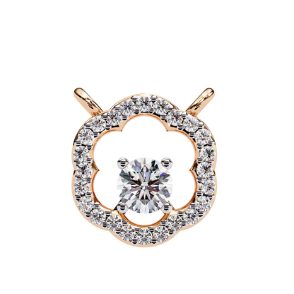 Blossom Cluster Lab Grown Diamond Pendant