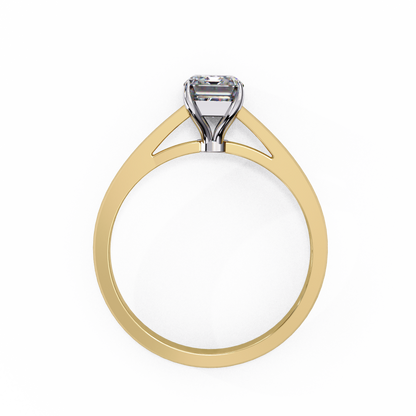 Solene Radiant Solitaire lab grown diamond ring