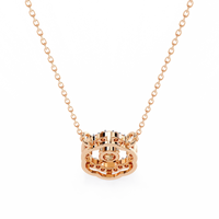 Blossom Cluster Lab Grown Diamond Pendant - Ophiratbf