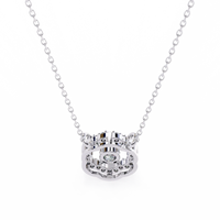 Blossom Cluster Lab Grown Diamond Pendant - Ophiratbf