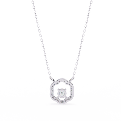 Blossom Cluster Lab Grown Diamond Pendant