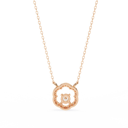 Blossom Cluster Lab Grown Diamond Pendant