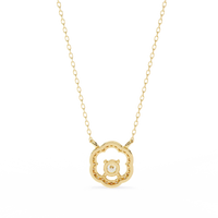 Blossom Cluster Lab Grown Diamond Pendant - Ophiratbf